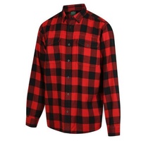 Thumbnail for Ridgeline Mens Organic Check Shirt Red 2XL - RLCCSOGR5