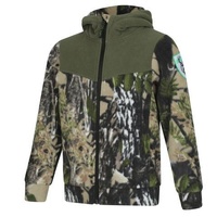 Thumbnail for Ridgeline Kids Spliced Hoodie Buffalo Camo/Field Olive (8 Year Old) - RLKHDRXFO08