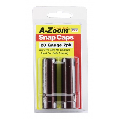 Pachmayr A-Zoom Metal Snap Caps 20 Gauge 2-Pack 12213