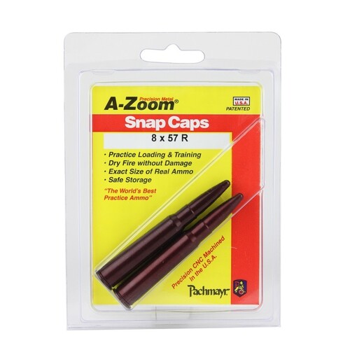 Pachmayr A-Zoom Metal Snap Caps 8x57 JRS Rimmed 2 Pack 12265