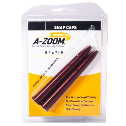 Pachmayr A-Zoom Metal Snap Caps 9.3x74R 2 Pack 12269