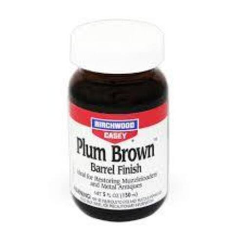 Birchwood Casey Plum Brown Barrel Finish 5 Ounce Jar - 14130
