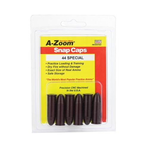 Pachmayr A-Zoom Metal Snap Caps 44 Special 6 Pack 16121
