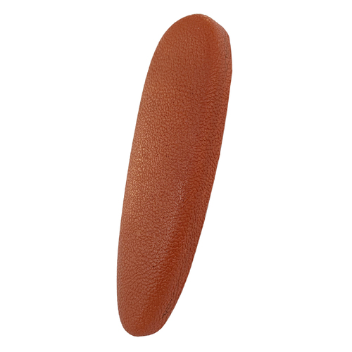 Cervellati Microcell Leather Effect Recoil Pad 15mm Thick - 80mm Hole Space - Red - 214442-RB