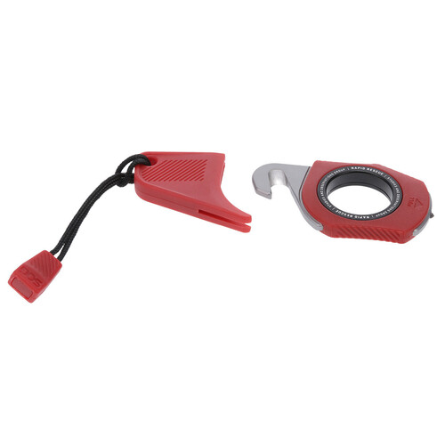 SOG Rapid Rescue Compact Pull-Ring Rescue Tool in Rescue Red - SOG18-30-01-43