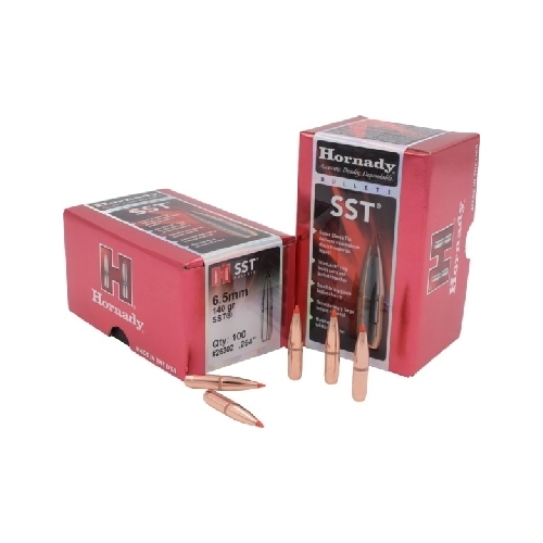 Hornady .264 6.5mm 140 grain SST Bullets 100 pack - 26302