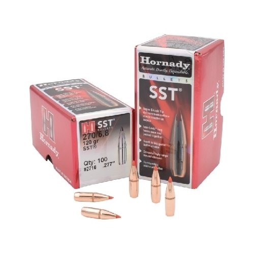 Hornady .277 270 cal 120 grain SST Bullets 100 pack - 2716