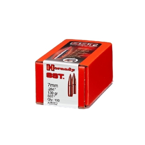 Hornady .284 7mm cal 139 grain SST InterLock Bullets 100 pack - 28202