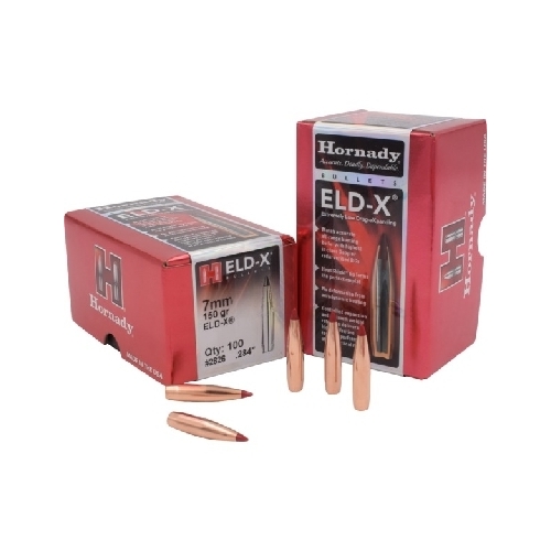 Hornady .284 7mm cal 150 grain ELD-X Bullets 100 pack - 2826