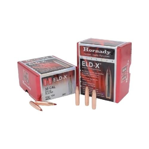 Hornady .308 30 cal 220 grain ELD-X Bullets 100 pack - 3078