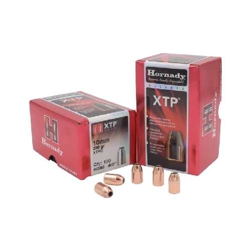 Hornady .400 10mm cal 200 grain HP/XTP Bullets 100 pack - 40060