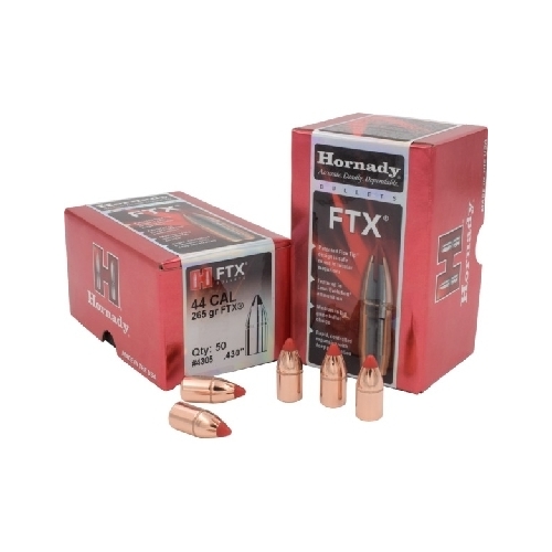 Hornady .430 44 cal 265 grain FTX Bullets 50 pack - 4305