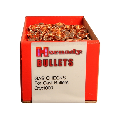 Hornady 22 Cal Gas Checks 1000 pack - 7010