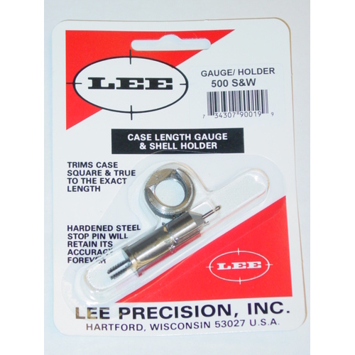 Lee Case Length Gauge & Holder 500 S&W 90019