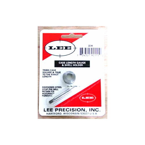 Lee Case Length Gauge & Holder 22 Hornet 90111