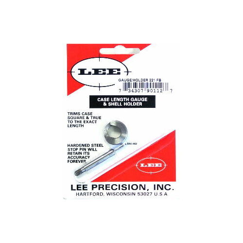 Lee Case Length Gauge & Holder 221 Fireball 90112