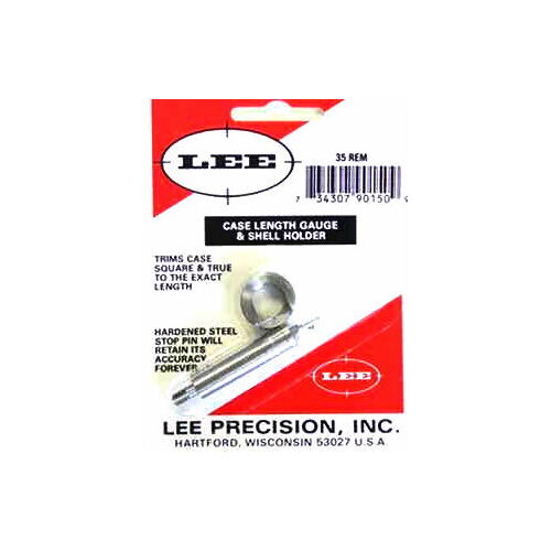 Lee Case Length Gauge & Holder 35 Remington 90150