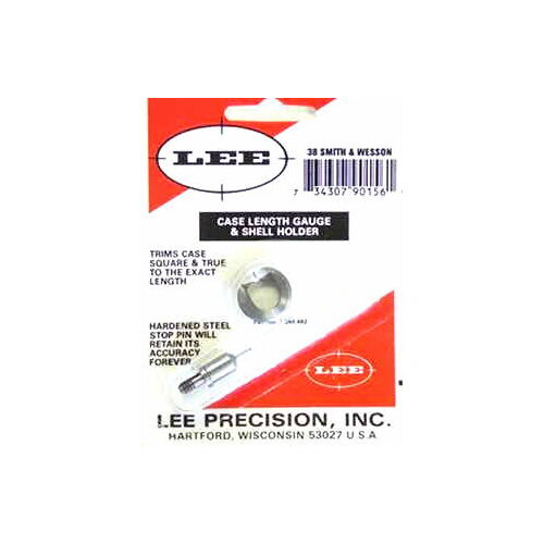 Lee Case Length Gauge & Holder 38 S&W 90156