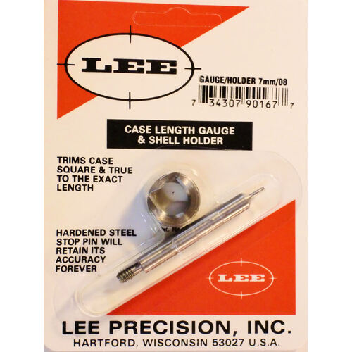 Lee Case Length Gauge & Holder 7MM/08 Rem 90167