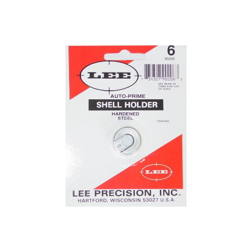 Lee Auto Prime Hand Priming Tool Shellholder #6 (218 Bee, 25-20 WCF, 32-20 WCF) 90206