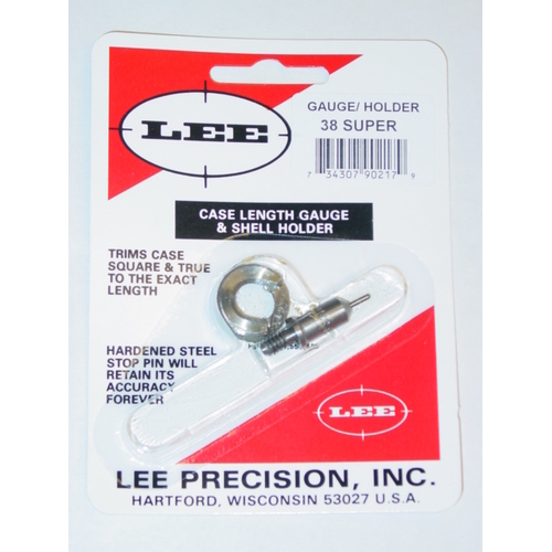 Lee Case Length Gauge & Holder 38 Super 90217