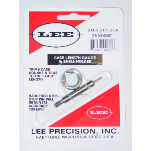 Lee Case Length Gauge & Holder 25 WSSM 90221