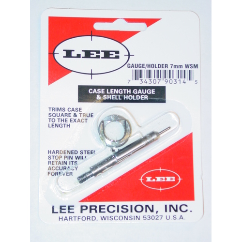 Lee Case Length Gauge & Holder 7MM WSM 90314