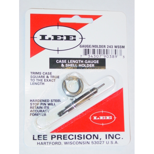 Lee Case Length Gauge & Holder 243 WSSM 90389