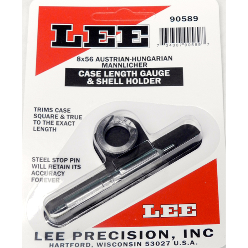 Lee Case Length Gauge & Holder 8X56 MANN 90589