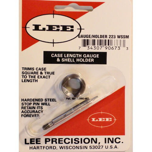 Lee Case Length Gauge & Holder 223 WSSM 90673