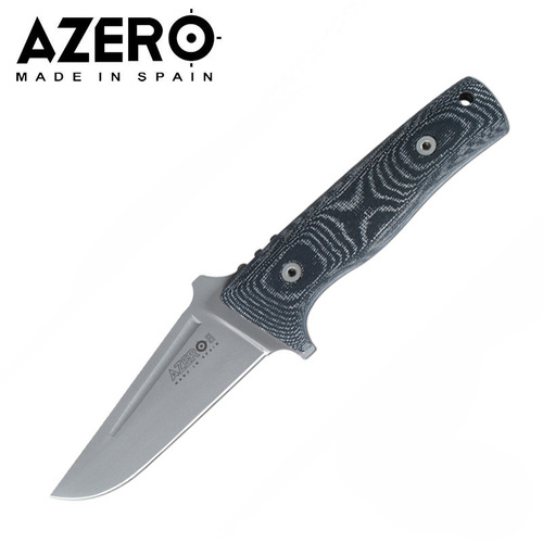 Azero Micarta Handle Knife w Molle Sheath - 230mm - A217222