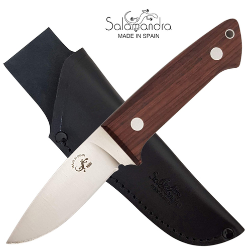 Salamandra Violet Palisander Wood Hunting Knife 205mm - A243083