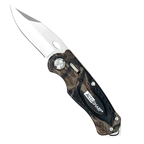 AccuSharp Camo Sport Knife - A704C