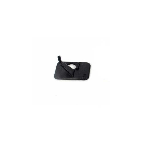 Pro-Tactical Plastic Adhesive Arrow Rest for Right Hand - Black - BA-023
