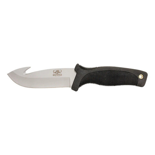 Buffalo River Skinner Gut Hook 4.5" Fixed Blade Knife with No Slip Handle - BRKM105