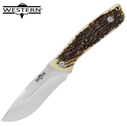 Western Crosstrail 9" Fixed Blade Knife - CA-19246