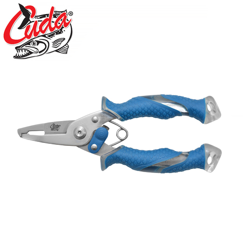 Cuda 5" Titanium Bonded Mini Pliers with Ring Splitter - CU-18198-001