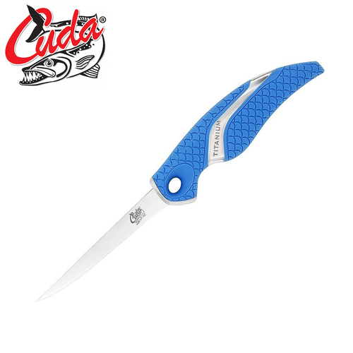 Cuda 4" Titanium Bonded Fillet Knife - CU-18853-001