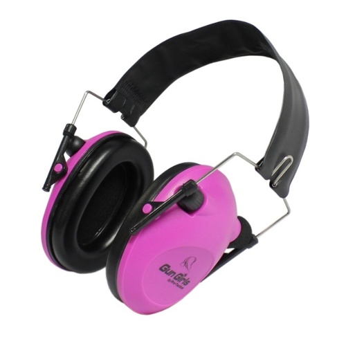 Max-Protection Ear Muffs Electronic 85Db - Gun Girls Pink - EEM-04P