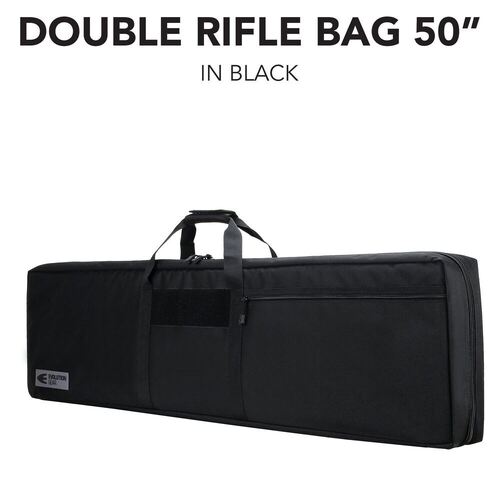 Evolution Gear 50" Double Rifle Bag In Black - EG-DRB_50_BLK