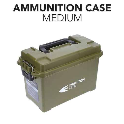 Evolution Gear Medium Ammo Case in Olive - EG_AC_MED_OLV