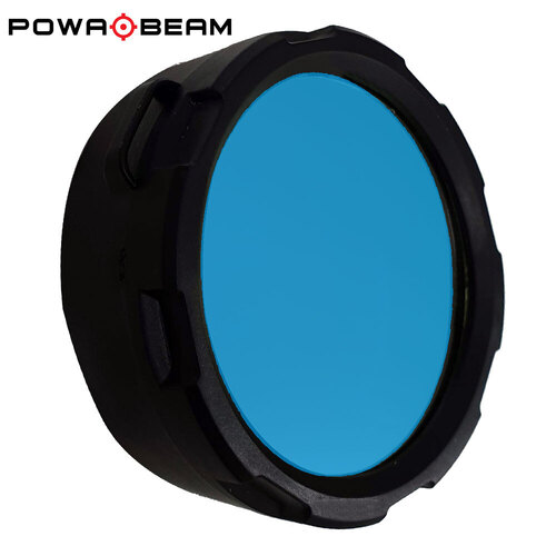 Blue Torch Filters 63mm - Powa Beam Meteor S1 - F63-B
