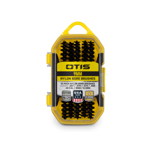 Otis Gun Cleaning Bronze Brush .38 9mm 10 Pack - FG-338-BP