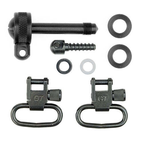 Grovtec Remington 7400 & Four Autoloaders Swivel Set 1" Loops Black - GTSW16