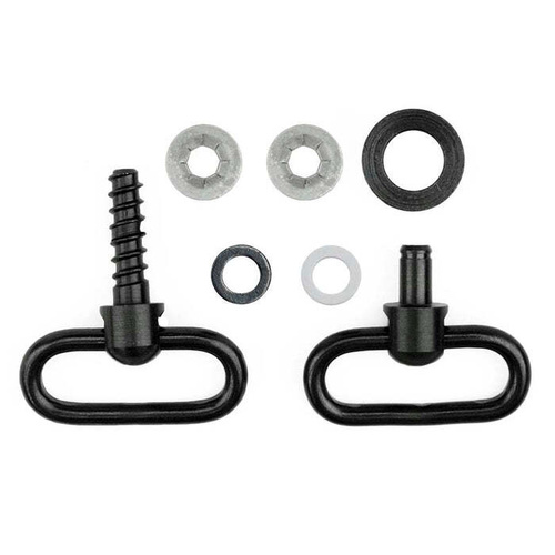 Grovtec Pumps & Auto Shotguns Swivel Set 1" Loop Black - GTSW20