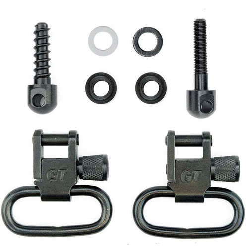 Grovtec Savage 99 Swivel Set 1" Loops Black - GTSW32