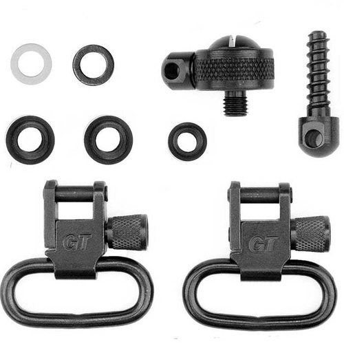 Grovtec Most Pumps and Autos Swivel Set 1" Loops Black - GTSW33