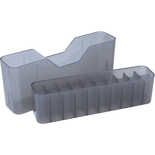 MTM Slip-Top Rifle Ammo Box - 20 Round 22-250 243 Win 7.62x39 Smoke Grey J20-M-41