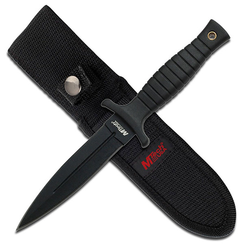 MTech Black Rubber Handle Dagger - K-MT-097