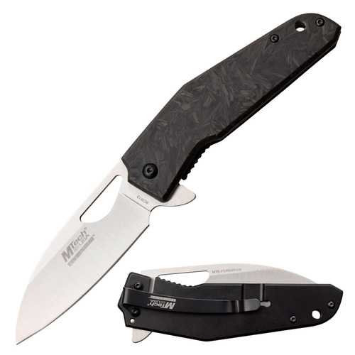 MTech Evolution Glow Handle Folding Knife - K-MTE-FDR035-BL